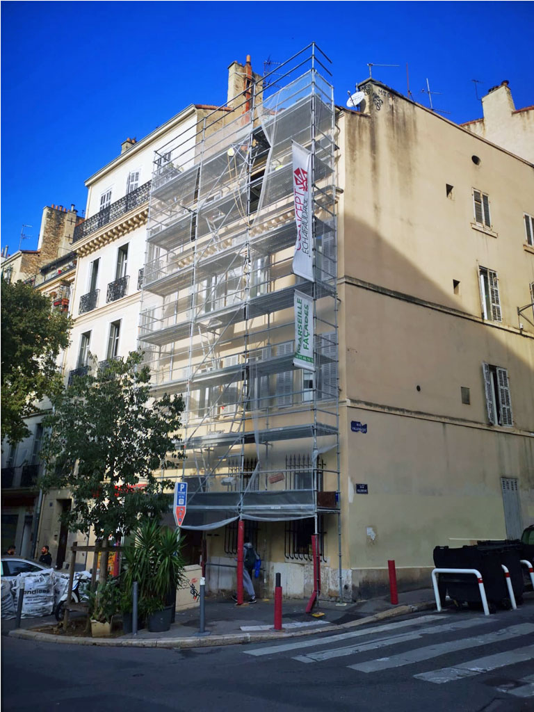 Chantier 25 Boulevard de la Liberté à Marseille